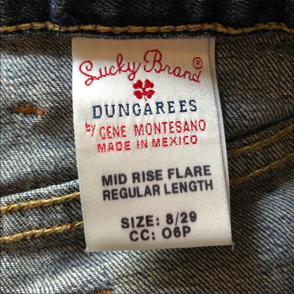 Lucky Brand Mid Rise Flare - Picture 4 of 6
